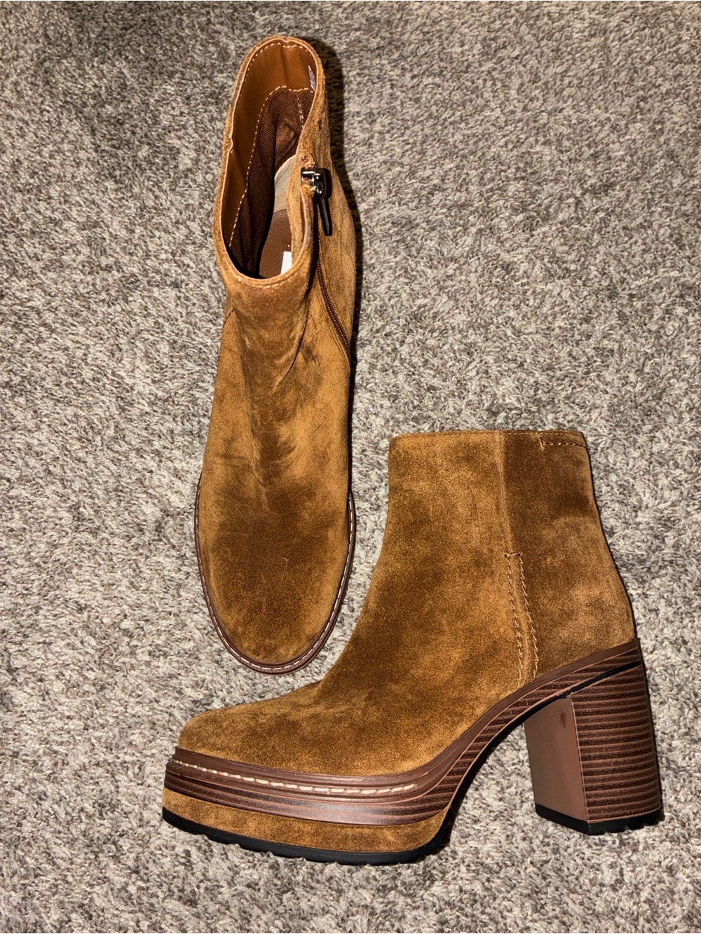 Steve Madden platform bootie